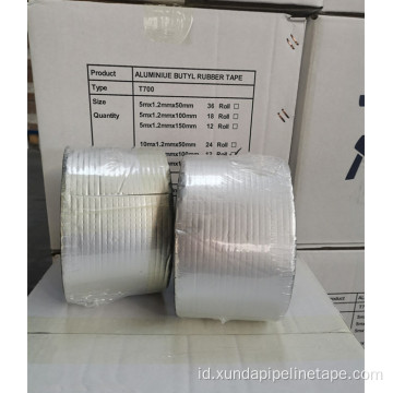 Butyl Rubber Flashing Tape dengan aluminium foil